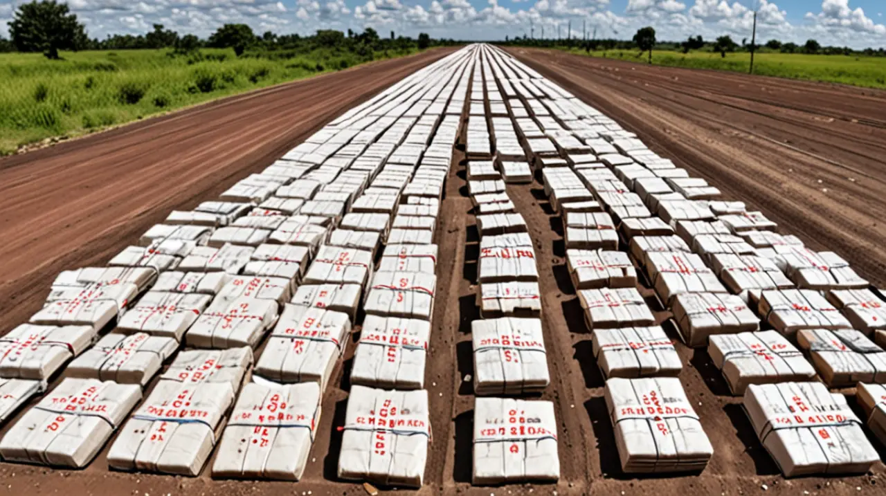 Con el descubrimiento de 359 kilogramos de cocaína, se podría seguir la pista del tráfico de drogas desde Bolivia hasta Paraguay y Argentina.. Foto: Redacción InfoArticulos