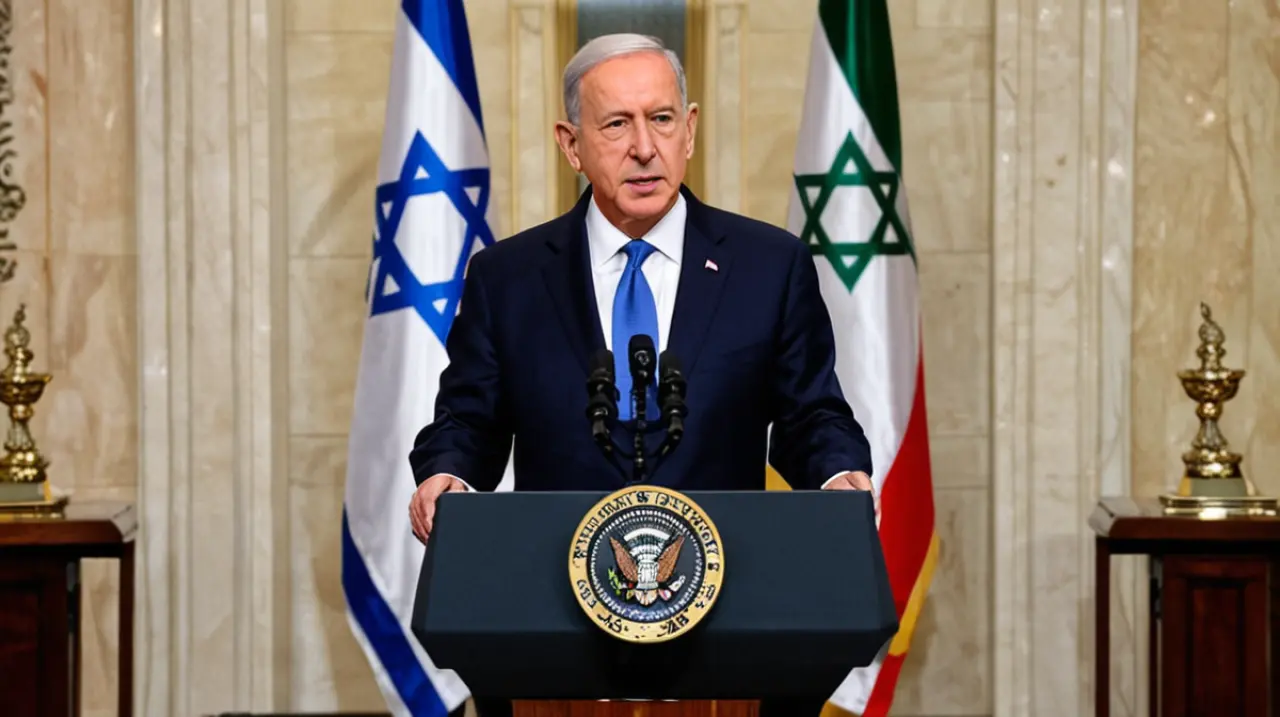 El presidente estadounidense envió armas pesadas a Israel, según declaraciones del primer ministro israelí, quien expresó su gratitud por la acción que busca garantizar una futura estabilidad en el Medio Oriente.. Foto: Redacción InfoArticulos