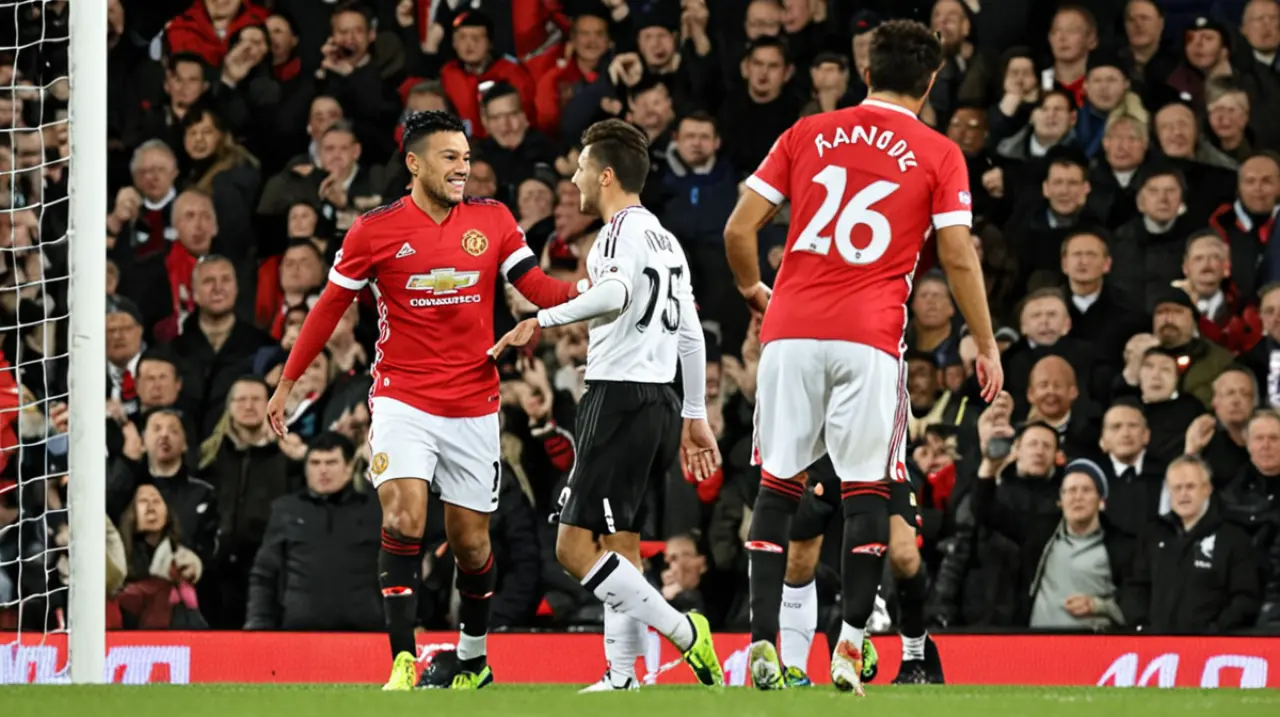Con un golazo de Lisandro Martínez, el Manchester United triunfa con ritmo argentino en la Premier League al vencer a Fulham.. Foto: Redacción InfoArticulos