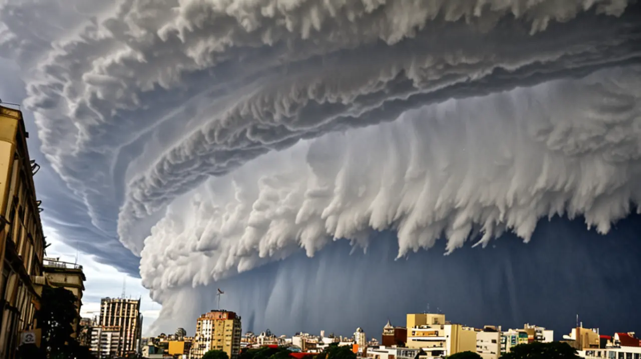 Preparados para las inclemencias del tiempo: tormentas y granizo se esperan en 17 provincias, incluyendo la Ciudad Autónoma de Buenos Aires, este lunes 27 de enero.. Foto: Redacción InfoArticulos