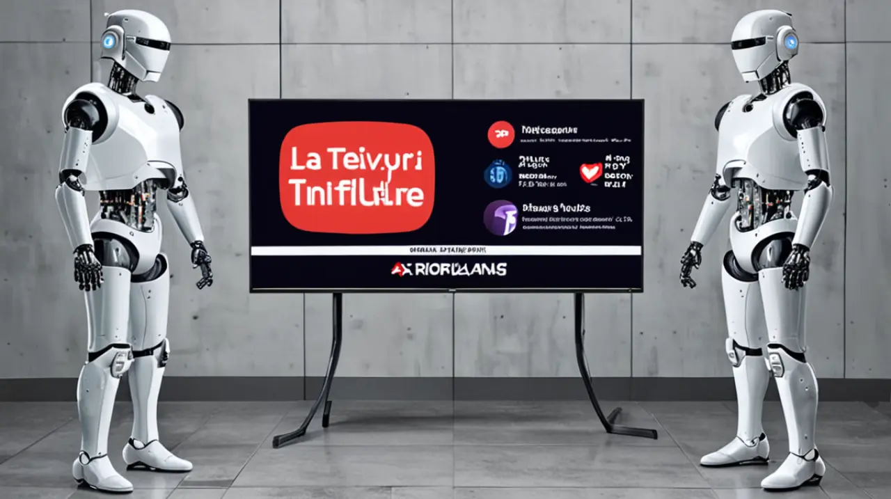 La televisión del futuro se avecina con la revolución de la inteligencia artificial y pantallas gigantes que dominarán en 2025.. Foto: Redacción InfoArticulos