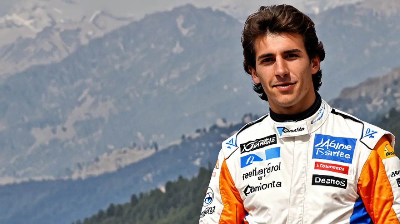 El piloto argentino Franco Colapinto muestra su entusiasmo al ser parte del equipo Alpine, en imágenes inéditas.. Foto: Redacción InfoArticulos