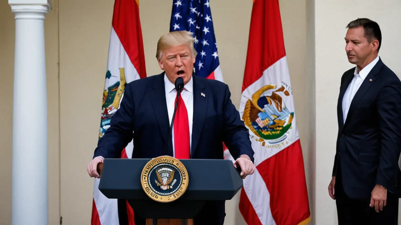 La administración del presidente estadounidense Donald Trump llevó a cabo una operación que resultó en la detención de aproximadamente mil personas sin papeles en un período de veinticuatro horas.. Foto: Redacción InfoArticulos