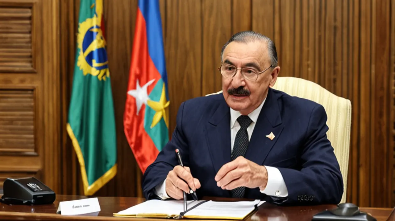 El ministro Adorni ha ratificado a Santiago Marín Castro Videla como el nuevo titular de la procuraduría del tesoro.. Foto: Redacción InfoArticulos