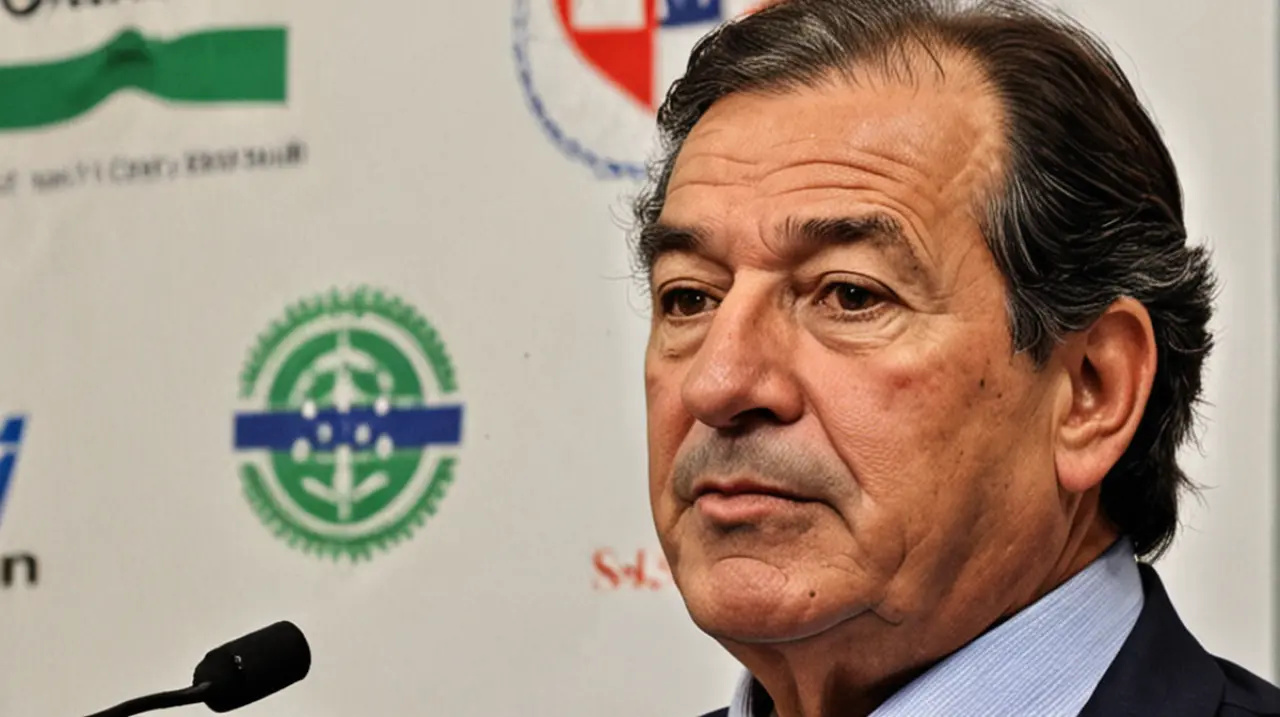 El titular Eduardo Serenellini se despidió de su cargo como secretario de medios de la nación.. Foto: Redacción InfoArticulos