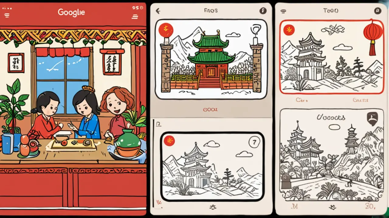 La empresa de búsqueda Google ha lanzado un juego divertido para celebrar el Año Nuevo Chino, y lo ha integrado en uno de sus famosos doodles que evoca la nostalgia de los primeros teléfonos móviles.. Foto: Redacción InfoArticulos
