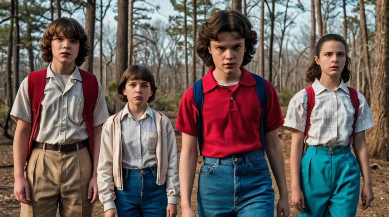 La quinta temporada de Stranger Things podría ser lanzada por Netflix con un nuevo formato de estreno, inspirado en el modelo utilizado para la cuarta parte de la serie.. Foto: Redacción InfoArticulos