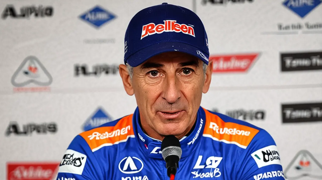 La tensión se vivió en la conferencia de prensa de Alpine después de que se hiciera una pregunta incómoda a Doohan sobre Colapinto, quien respondió con un gesto de impaciencia: "Vamos a cambiar d
