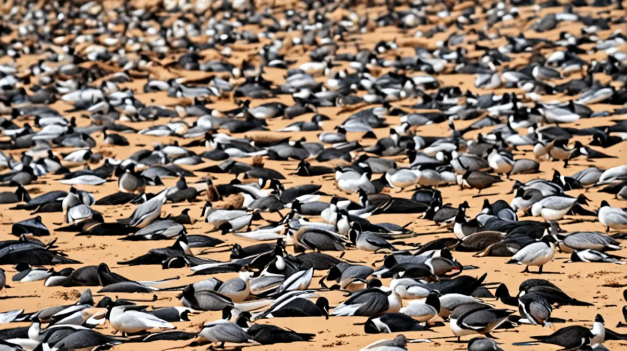 Catástrofe en las costas australianas: más de 150 cetáceos fallecidos después de verse atrapados en la orilla del mar.. Foto: Redacción InfoArticulos