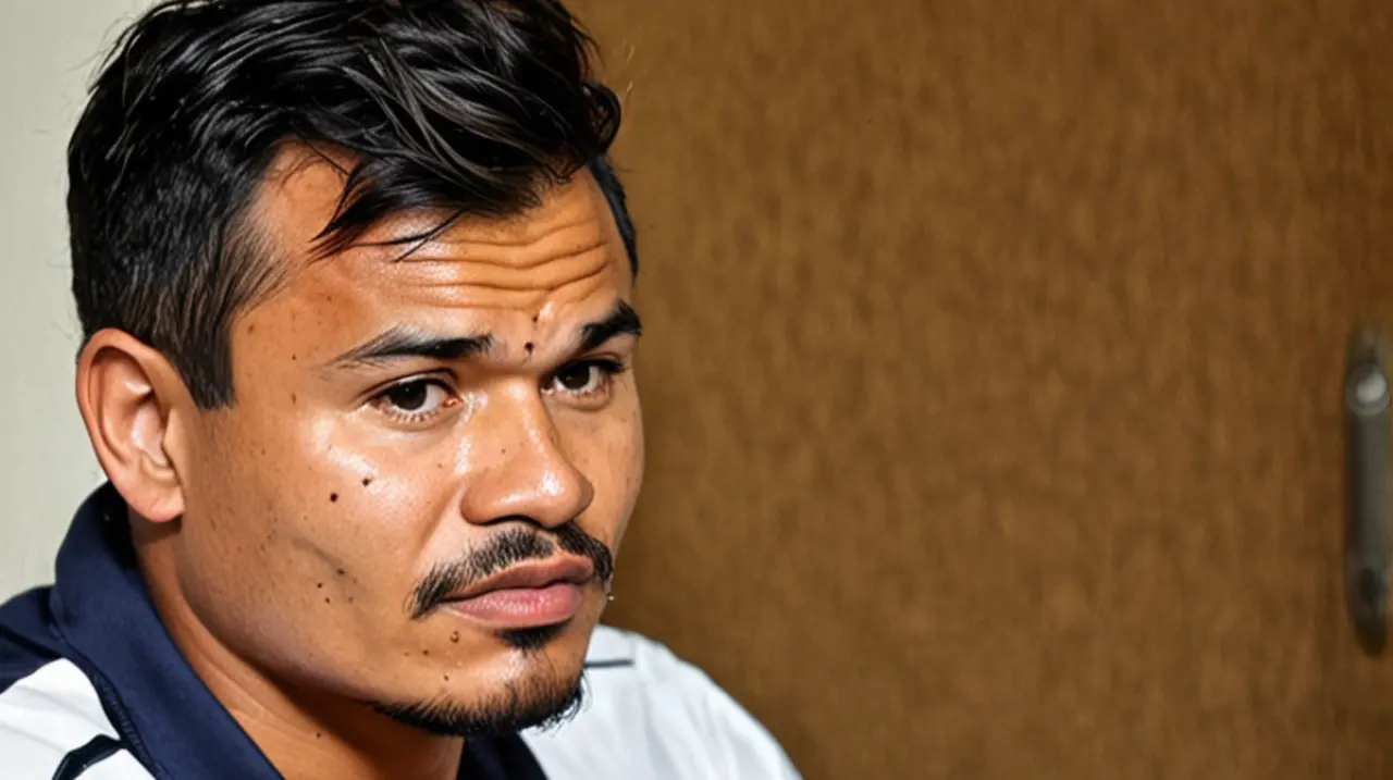 El incidente fue inesperado: el boxeador argentino Maidana dio una entrevista desde la habitación del hospital después de su accidente en bicicleta motocicleta.. Foto: Redacción InfoArticulos