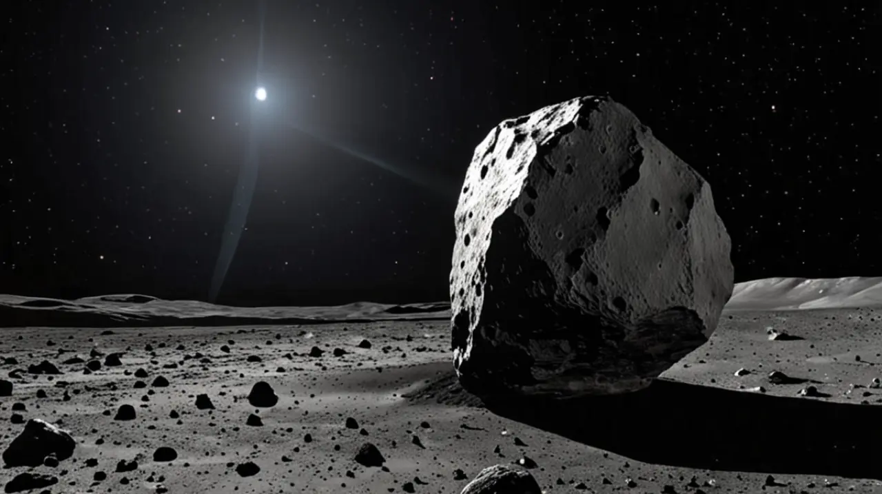 De acuerdo con los datos de la NASA, el asteroide 2024 YR4 no representa un peligro para nuestro planeta; su destino parece estar dirigido hacia la Luna. Foto: Redacción InfoArticulos