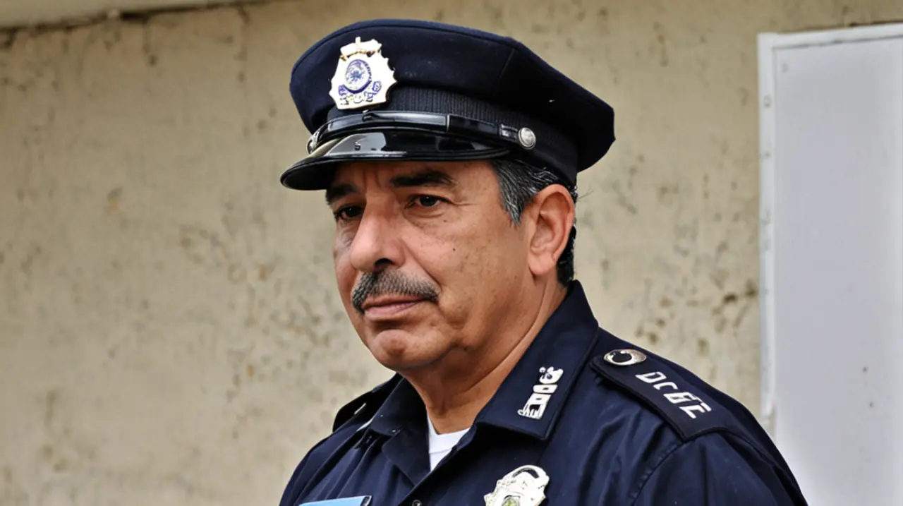 El jefe de policía, Gastón Granados, dio a conocer las nuevas unidades móviles que se sumarán al patrullaje en el municipio de Ezeiza.. Foto: Redacción InfoArticulos