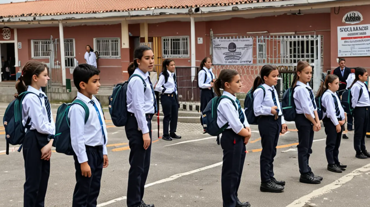 El gobierno decidió cancelar la huelga prevista para este miércoles 5 de marzo en las escuelas del país.. Foto: Redacción InfoArticulos