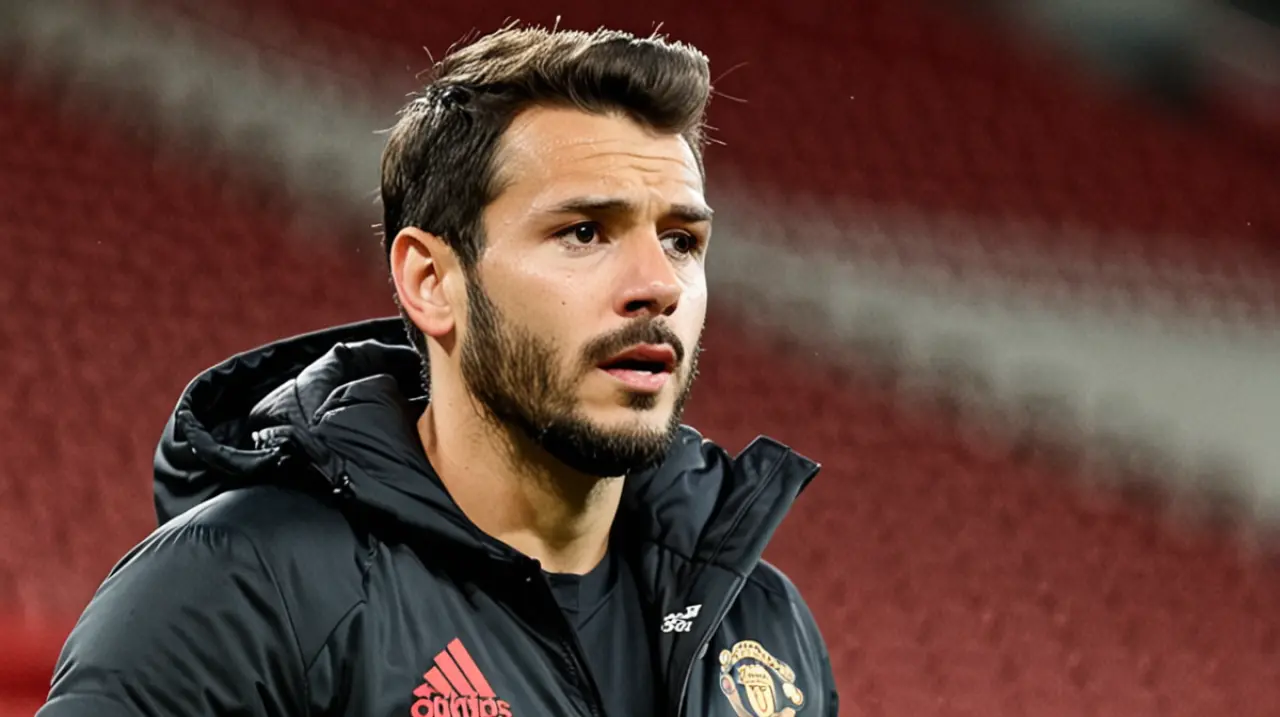 El joven futbolista Alejandro Garnacho enfrenta una situación complicada después de recibir un severo castigo del entrenador Rubén Amorim, quien dirige al equipo del Manchester United.. Foto: Redac