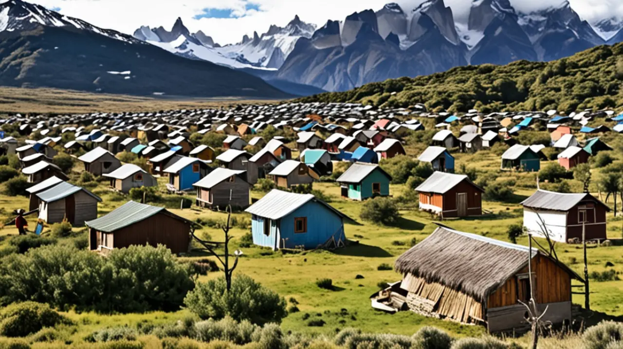 En la Patagonia, un pequeño pueblo desconocido por muchos, con apenas 300 habitantes, impresiona a todos con su belleza única.. Foto: Redacción InfoArticulos