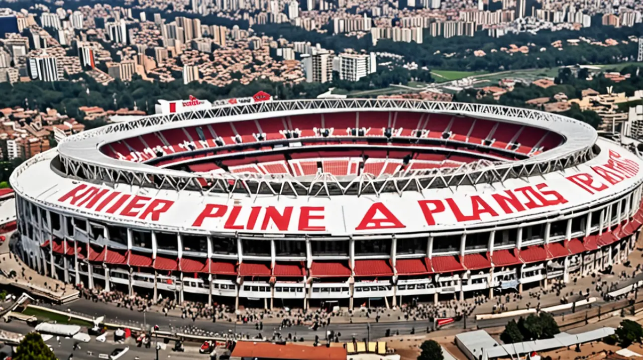 El River Plate continúa con sus planes de remodelación en el Estadio Monumental, y aunque hay rumores de cambios para el próximo año, la verdad es que las obras no se detendrán en 2025.. Foto: Re