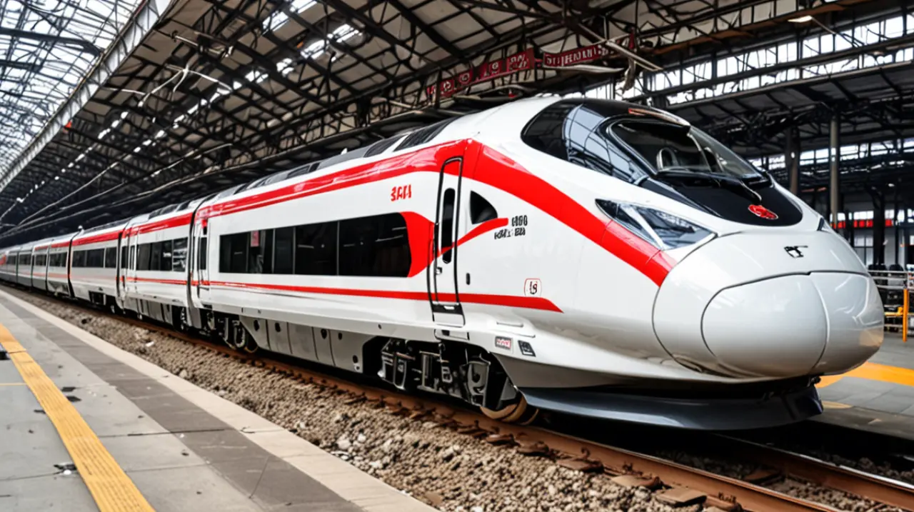 La República Popular China ha roto récords con su innovador tren de alta velocidad CR450, que se ha convertido en el vehículo más rápido del planeta.. Foto: Redacción InfoArticulos