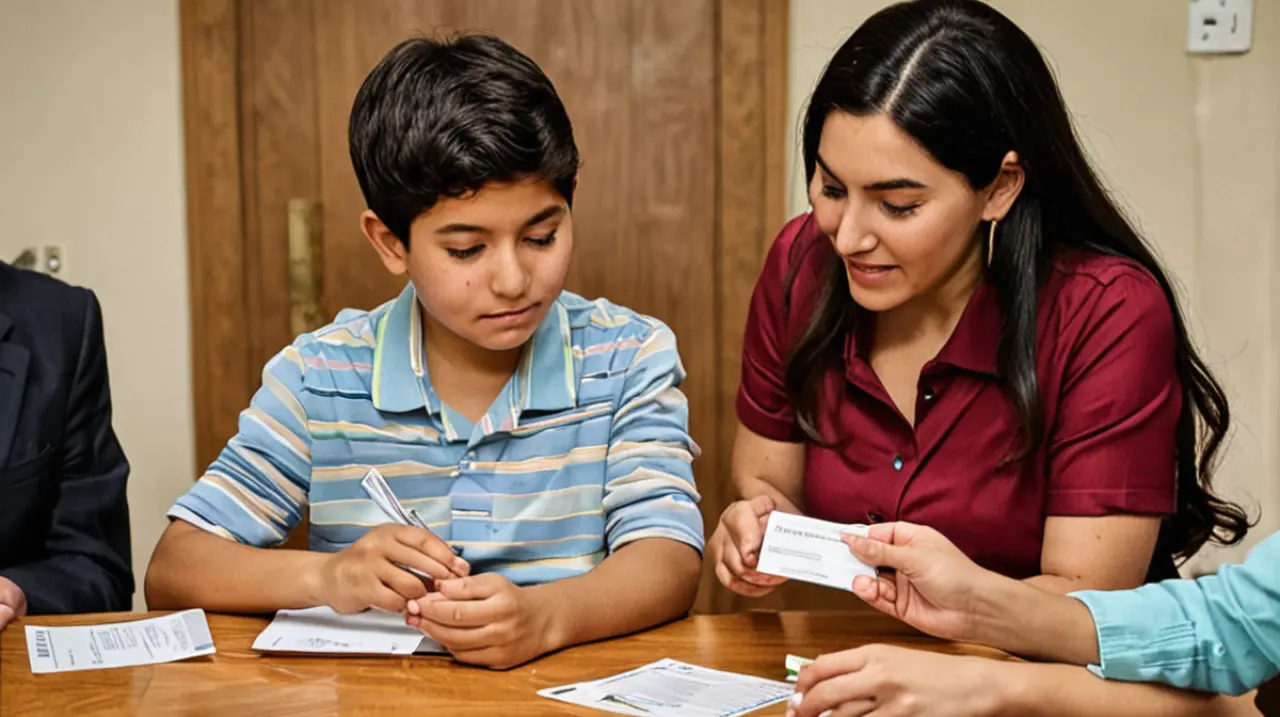 El gobierno pagará a las familias de la Asignación Universal por Hijo (AUH) con su Tarjeta Alimentar y Ayuda Escolar. A partir del mes de marzo, cada familia cobrará una cantidad específica.. Foto