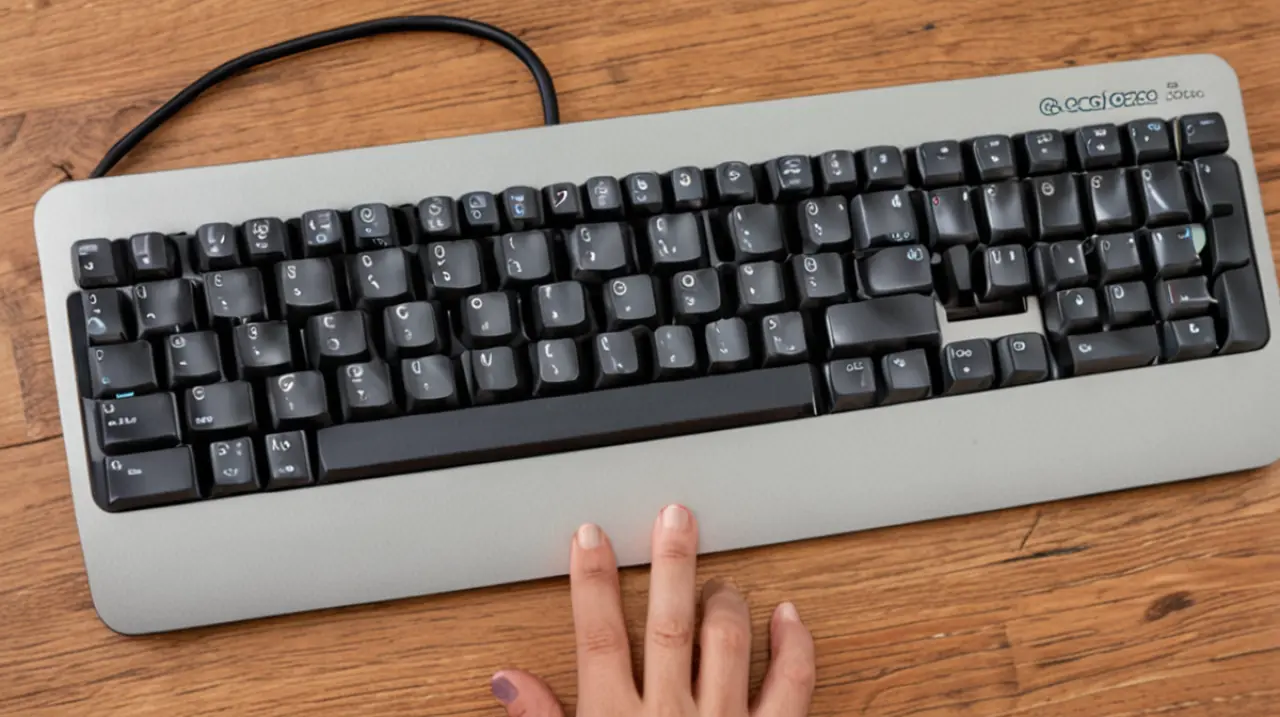 Llegó el teclado revolucionario que cambia la forma de escribir, ofreciendo una experiencia cómoda y natural para los usuarios.. Foto: Redacción InfoArticulos
