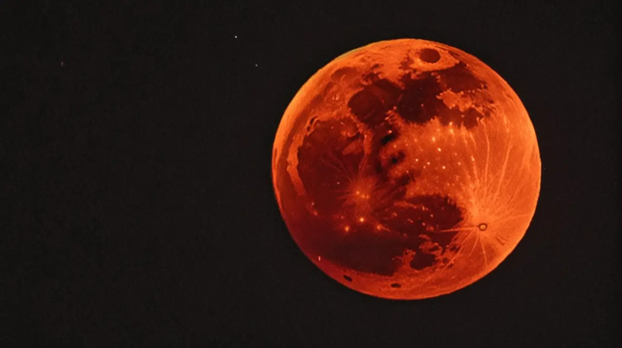 La Luna de Sangre se presentará en la noche del 31 de marzo, un espectáculo celestial que promete ser uno de los más destacados del año.. Foto: Redacción InfoArticulos