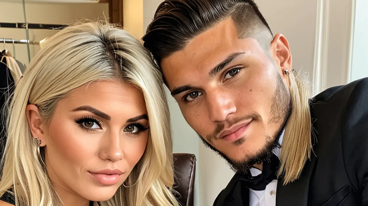 El escándalo que sacudió a la familia Icardi se vio reflejado en las redes sociales, cuando Wanda Nara subió fotos íntimas y imágenes de su pareja Mauro Icardi con La China Suárez.. Foto: Redacc