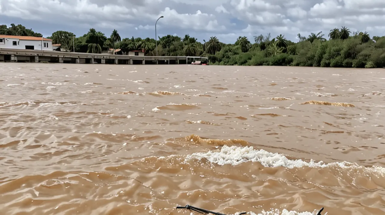 Inundación en Bahía Blanca: angustiosa búsqueda de dos niñas de 1 y 5 años que se perdieron en el temporal. Foto: Redacción InfoArticulos
