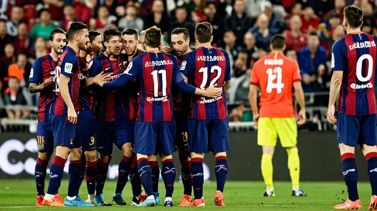 La disputa entre el Barcelona y el Osasuna se vio interrumpida debido a un fallecimiento lamentable.. Foto: Redacción InfoArticulos