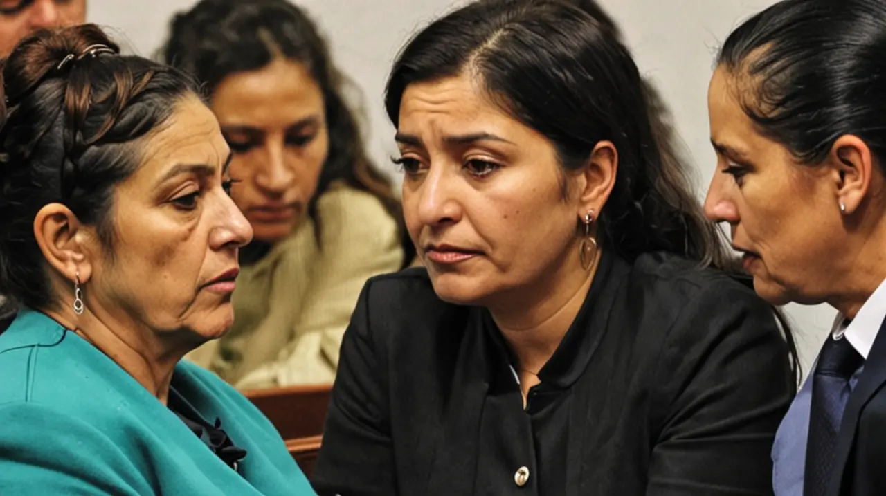 La comunidad rechaza al sospechoso del crimen de Catalina Gutiérrez, mostrando una actitud de desprecio hacia sus padres.. Foto: Redacción InfoArticulos