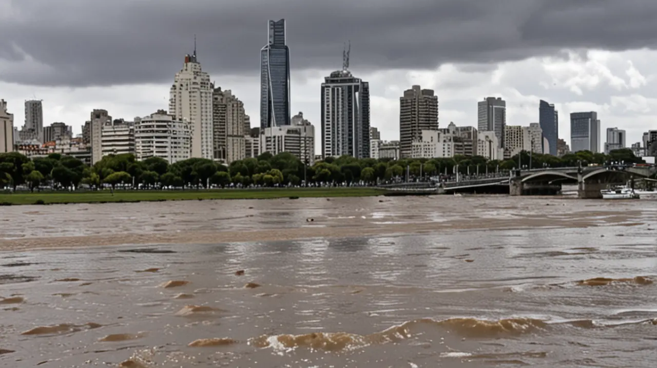 Bajará la temperatura en Buenos Aires y Gran Buenos Aires, además se emitió una alerta meteorológica por intensas lluvias en tres provincias del área metropolitana.. Foto: Redacción InfoArticulo