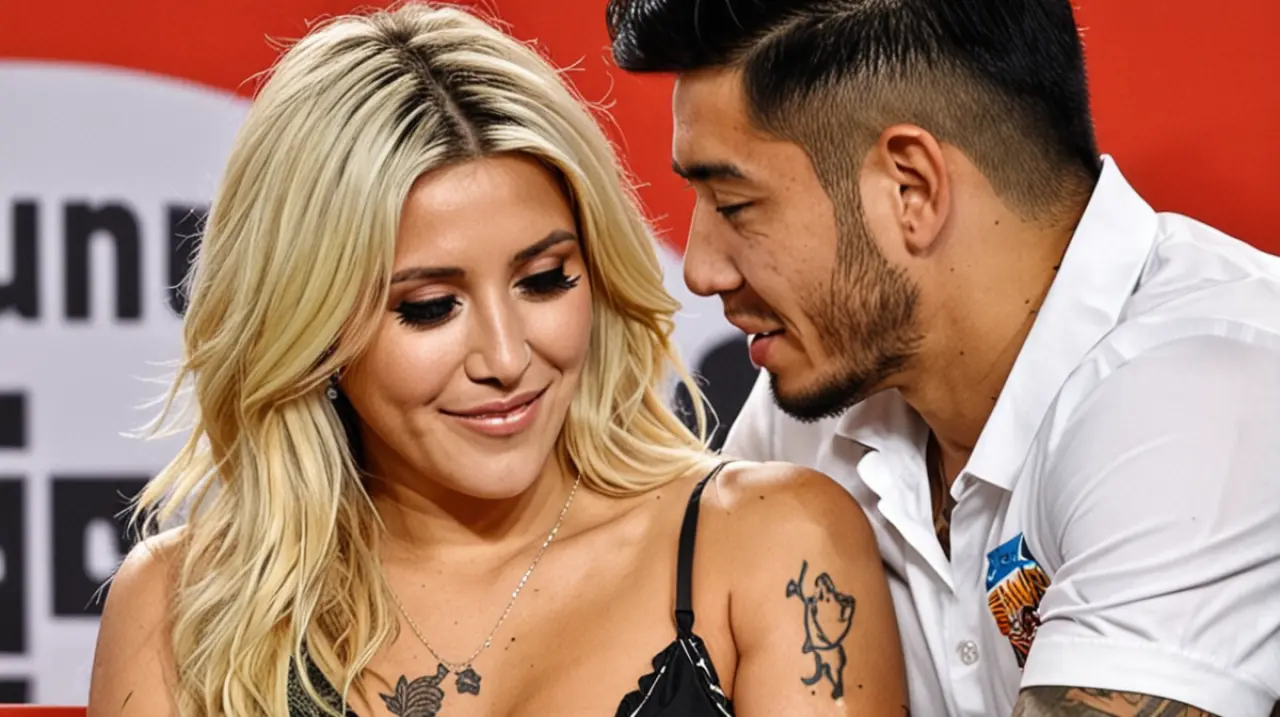 La celebridad China Suárez decidió tatuar un mensaje que pertenece a la conocida Wanda Nara, lo que ha generado reacciones negativas en las redes sociales.. Foto: Redacción InfoArticulos