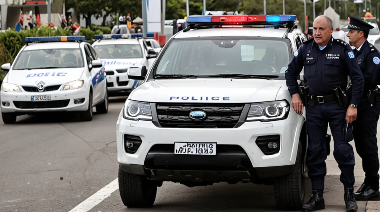 La comisaría de Malvinas Argentinas recibió una importante dotación de seguridad con la entrega de 13 vehículos policiales nuevos, en un esfuerzo por reforzar la presencia policial en el área.. F