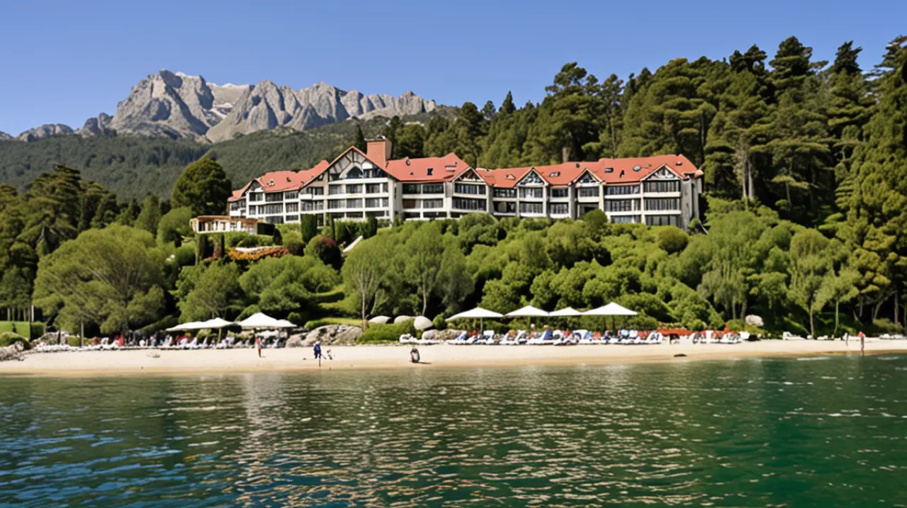 El costo de hospedarse en el exclusivo hotel Llao Llao de Bariloche supera a los demás hoteles de lujo en la región patagónica.. Foto: Redacción InfoArticulos