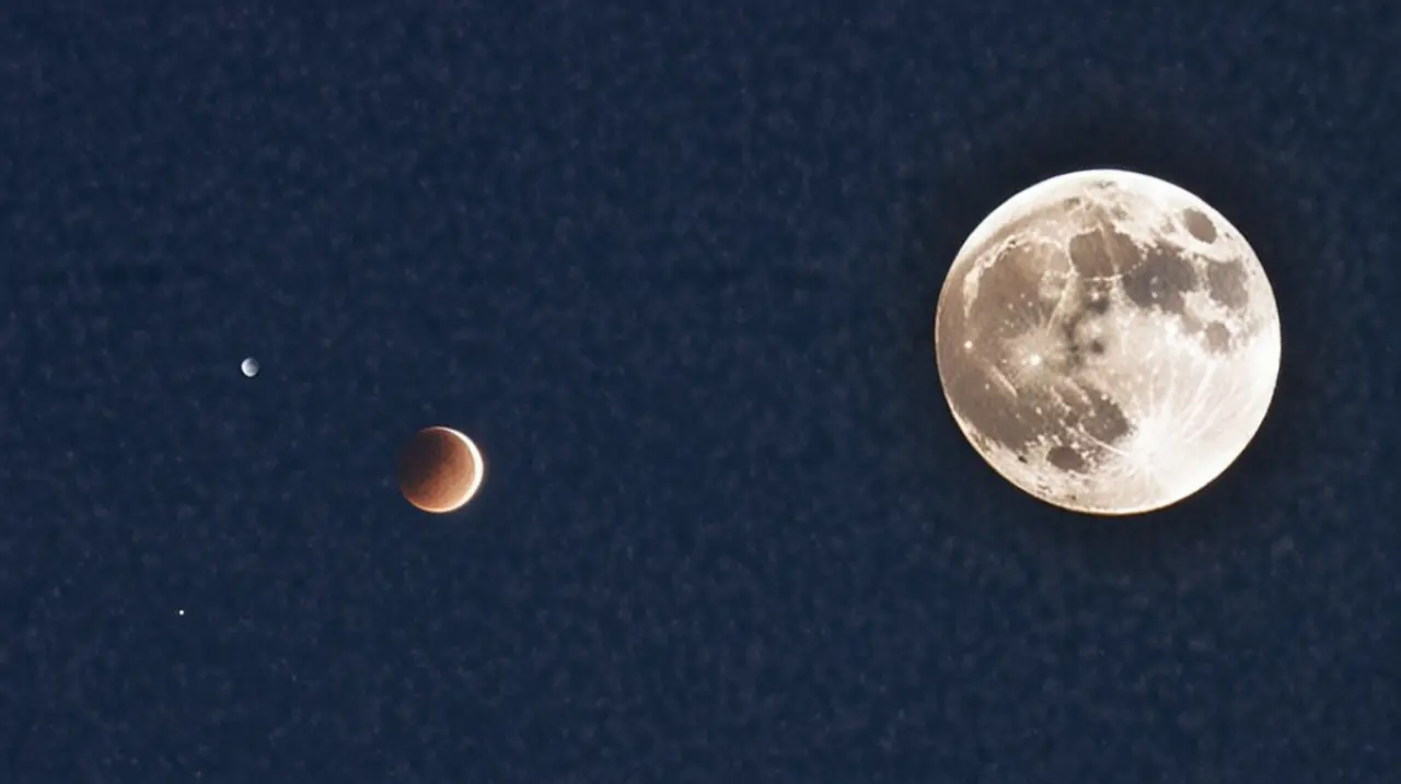 Este viernes 14 de marzo, la Argentina presenciará un eclipse lunar total. ¿A qué hora se podrá apreciar?. Foto: Redacción InfoArticulos
