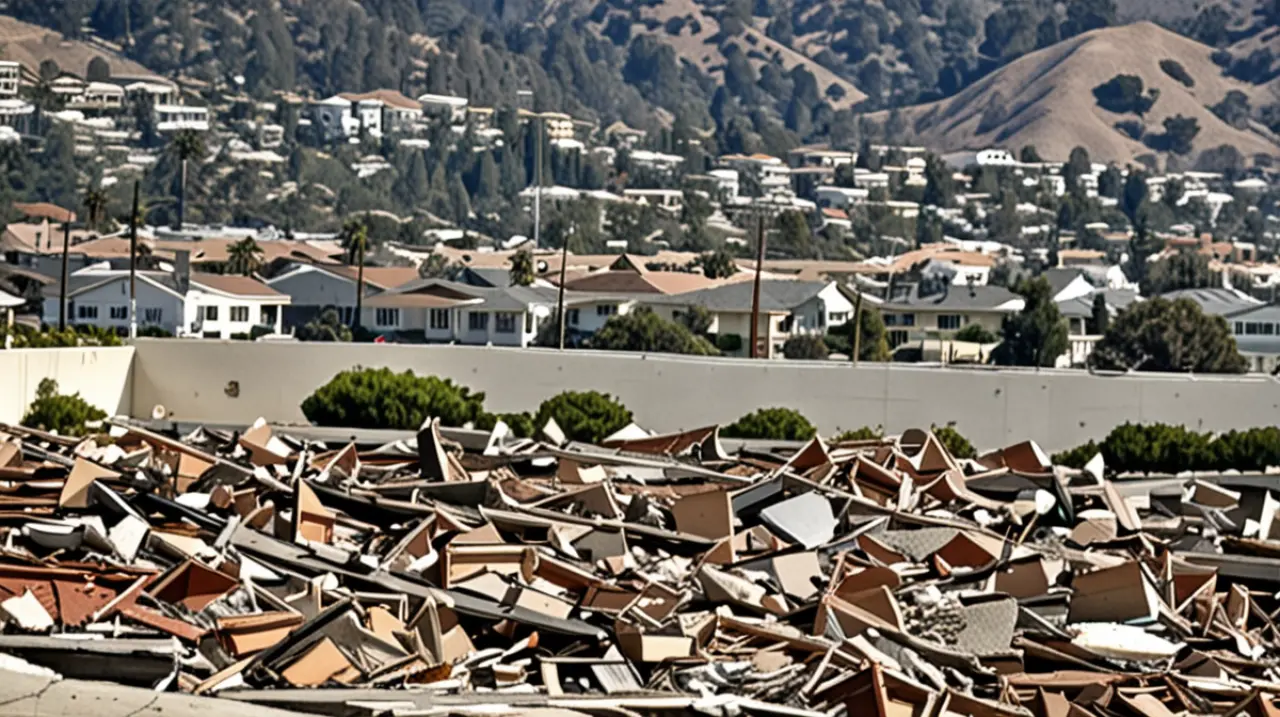 Ultima sacudida en California hoy: momento, ubicación y centro del nuevo terremoto, el lunes 14 de abril.. Foto: Redacción InfoArticulos