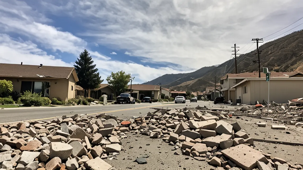 Un fuerte terremoto afectó la región del sur de California, causando daños y pánico entre la población.. Foto: Redacción InfoArticulos