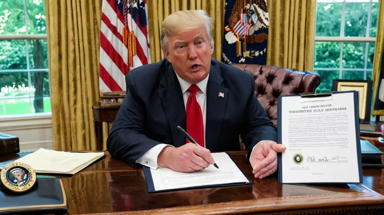 El presidente Donald Trump ha anunciado que readmitirá a algunos trabajadores indocumentados, pero con ciertas condiciones.. Foto: Redacción InfoArticulos