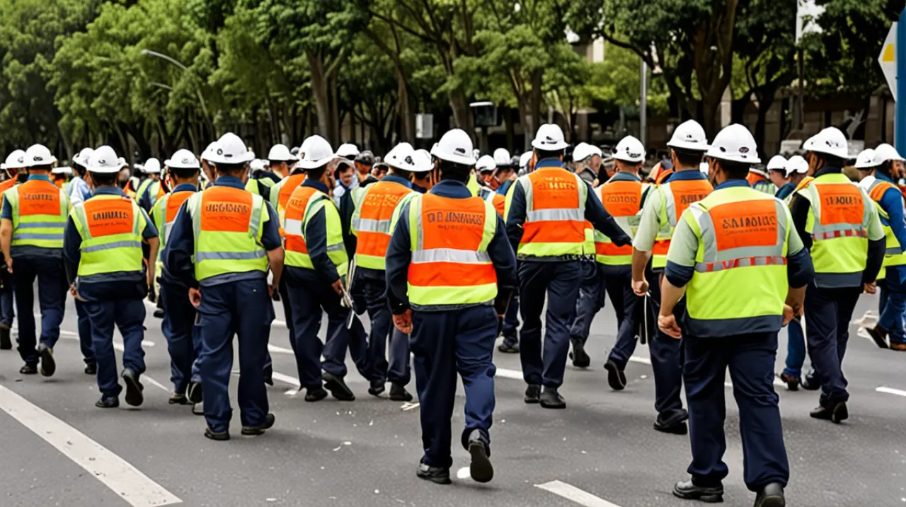 La incertidumbre prevalece sobre los ajustes salariales para los trabajadores de la seguridad.. Foto: Redacción InfoArticulos