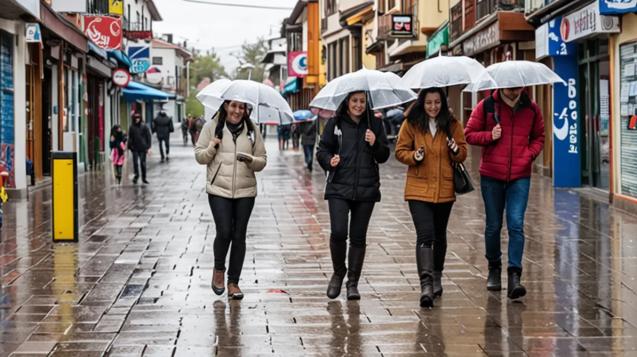 Bariloche enfrentará un día nublado con posibles lluvias, según el pronóstico del tiempo para este jueves 15 de abril de 2025.. Foto: Redacción InfoArticulos