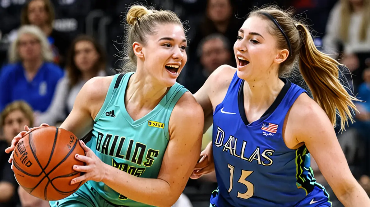 La joven promesa Paige Bueckers se une a las filas de los Dallas Wings para un futuro brillante en el baloncesto femenino.. Foto: Redacción InfoArticulos