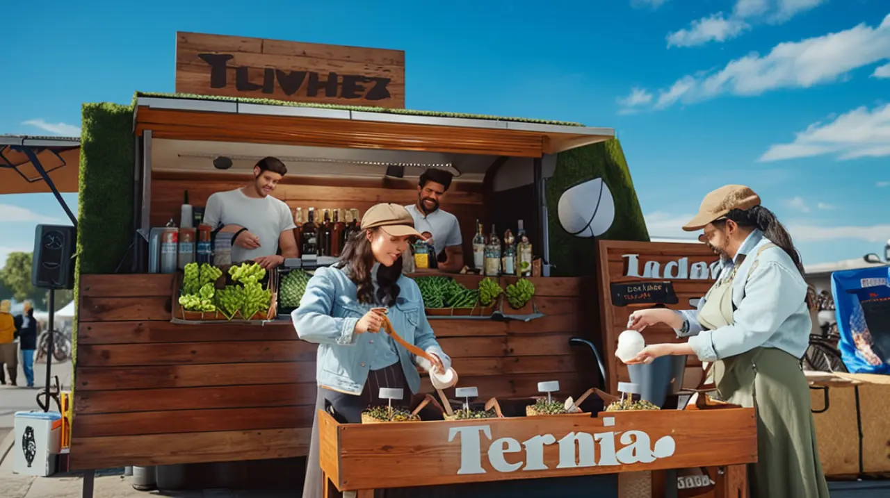 La Bioferia, una feria sustentable, cautivó a los asistentes con sus deliciosos mocktails y bebidas botánicas en el entorno relajante de Terma.. Foto: Redacción InfoArticulos