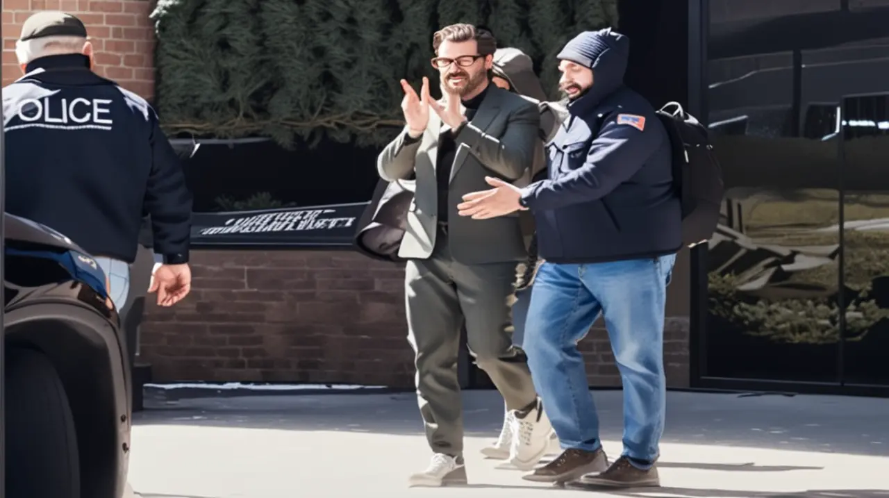 Un activista palestino detenido en Vermont mientras aguardaba una audiencia con la oficina de inmigración estadounidense. Foto: Redacción InfoArticulos