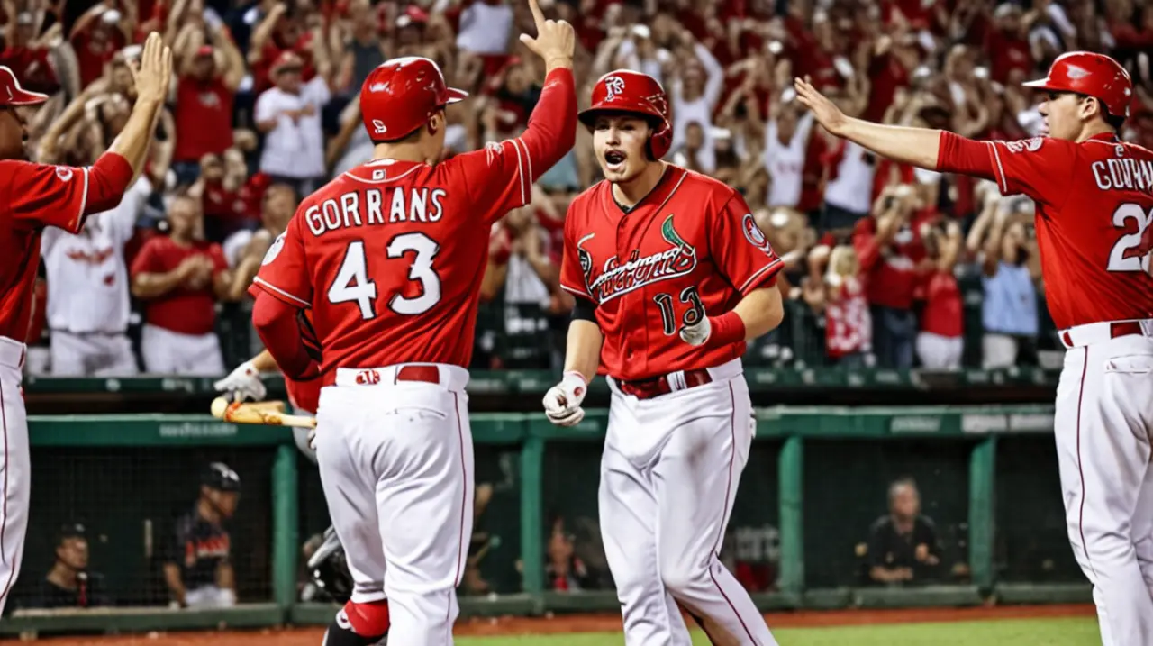 Nolan Gorman conectó un golpe decisivo y los Cardenales se impusieron a los Bravos con una victoria de 10-4. Foto: Redacción InfoArticulos