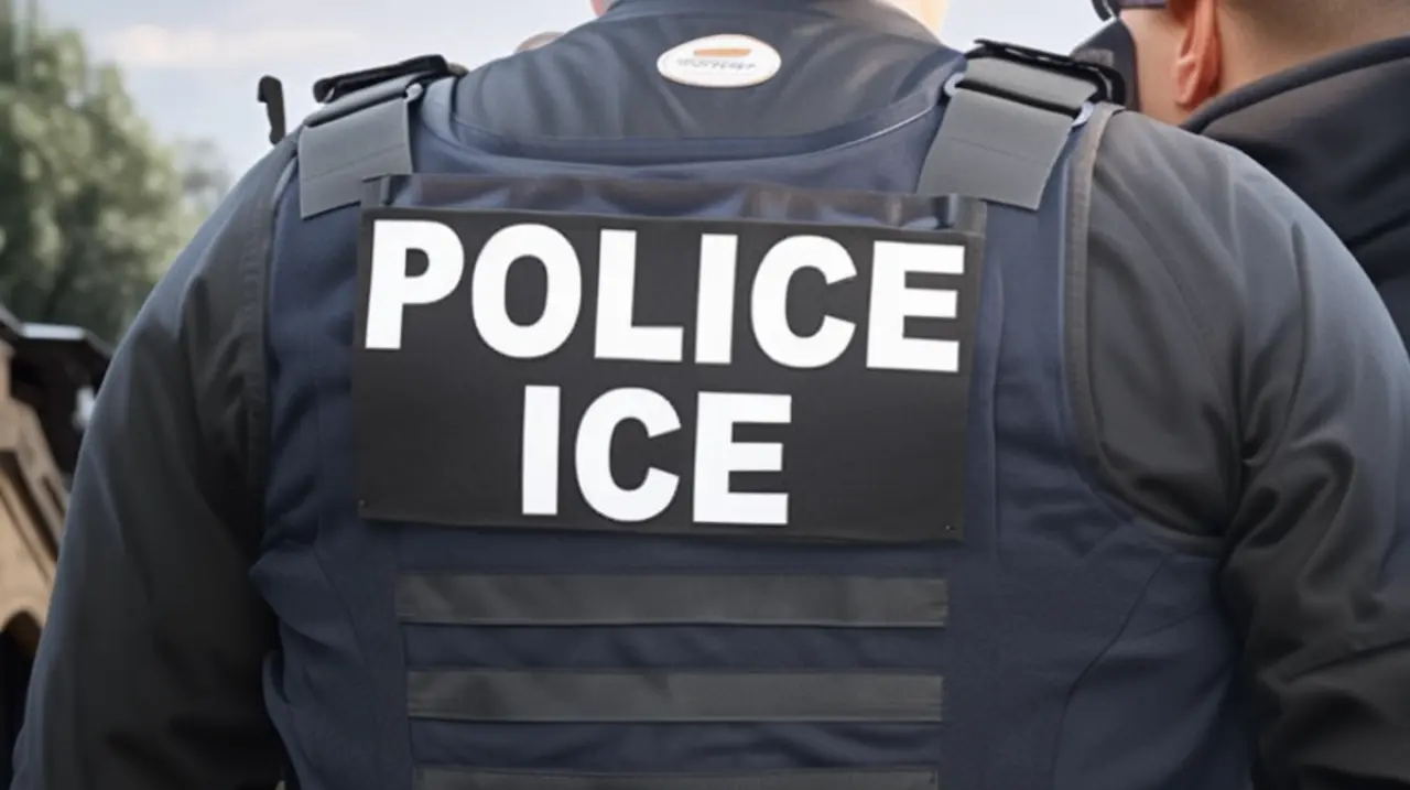 Un individuo se disfrazó de agente del ICE y logró engañar a sus víctimas, quienes confiaron en él y le entregaron a uno de los detenidos.. Foto: Redacción InfoArticulos