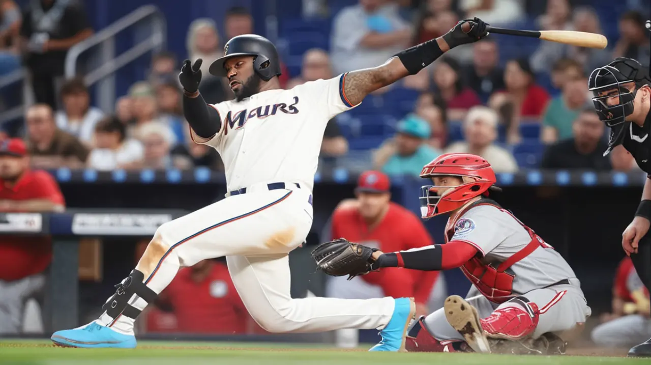 Agustín Ramírez anotó tres carreras importantes y los Marlins lograron una victoria de 4-3 sobre los Rojos, sumando su tercera victoria consecutiva.. Foto: Redacción InfoArticulos