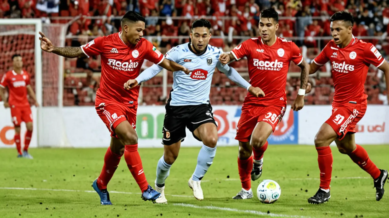 El Guaraní se llevó la victoria con un marcador de 2-1 ante Independiente, consolidando su posición líder en el Grupo A de la Copa Sudamericana.. Foto: Redacción InfoArticulos