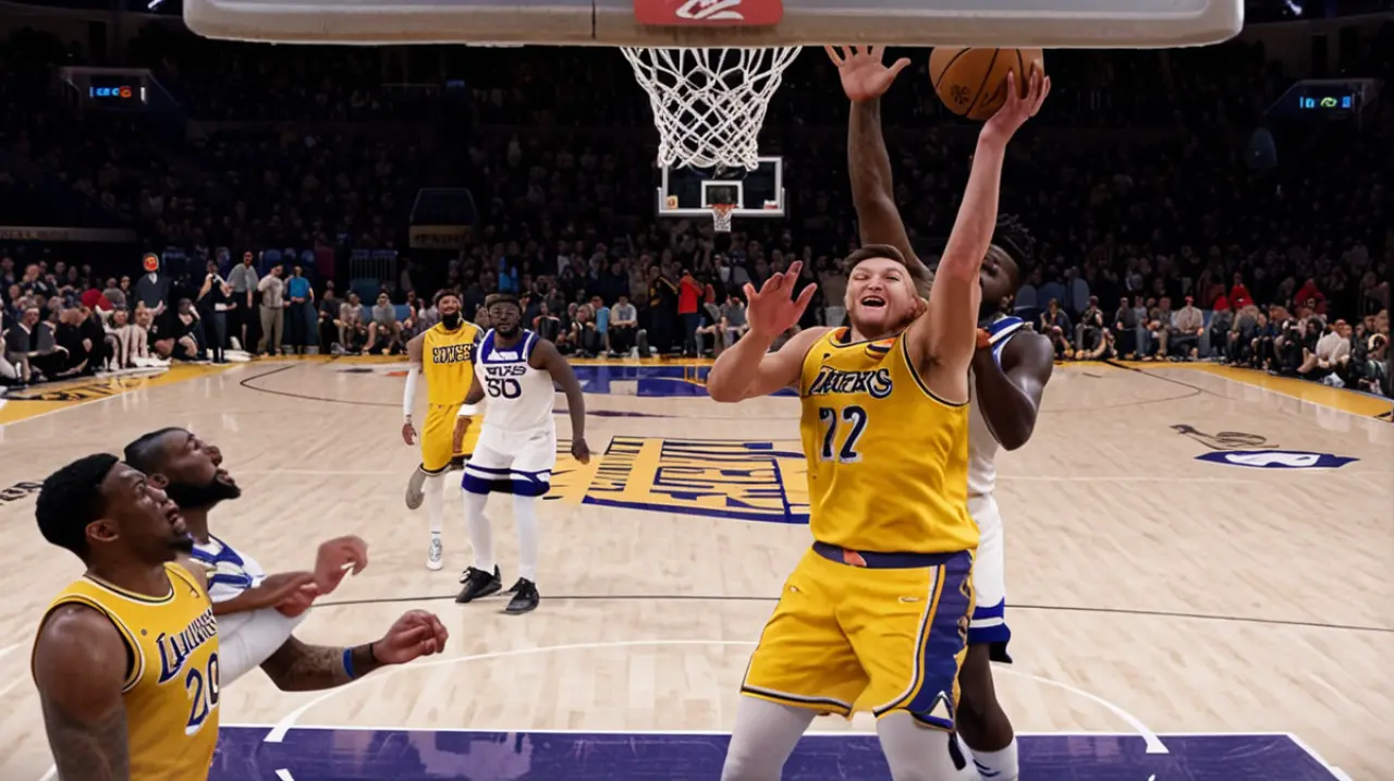 Luka Doncic marcó 31 puntos, pero los Lakers lograron una victoria crucial al vencer a los Timberwolves por 94-85 y empatar la serie en la primera ronda del playoff.. Foto: Redacción InfoArticulos