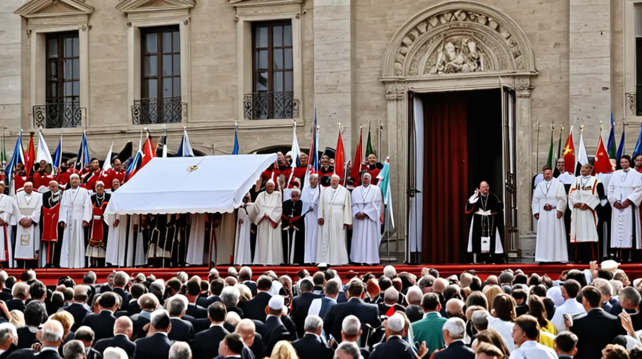 Comienza la despedida de los fieles al Papa Francisco.. Foto: Redacción InfoArticulos