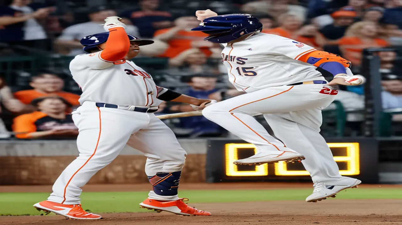 Los astros dominaron a los azulejos con una victoria contundente de 5-1, gracias a los destacados desempeños de Jeremy Peña y Christian Walker, quienes lograron 3 hits cada uno.. Foto: Redacción In