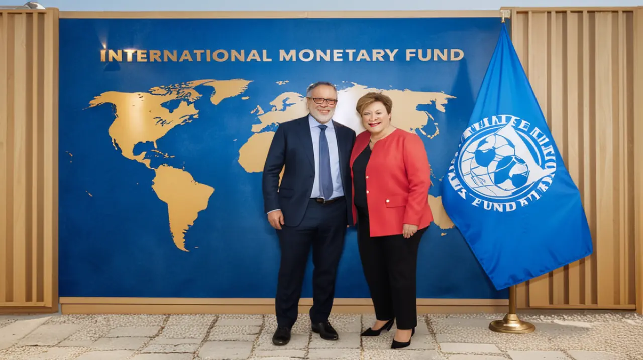 El encuentro entre Caputo y Georgieva fue destacado después de la firma del nuevo convenio con el Fondo Monetario Internacional, según declaraciones del primero.. Foto: Redacción InfoArticulos
