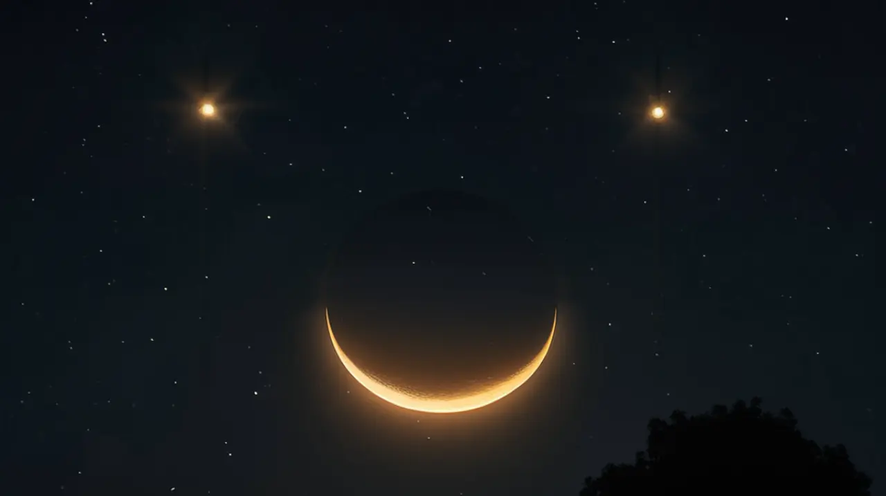 La triple conjunción celestial mostrará una cara sonriente en el cielo estadounidense. Foto: Redacción InfoArticulos